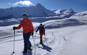 excursion raquetas de nieve sierra nevada Clases de esquí en Sierra Nevada